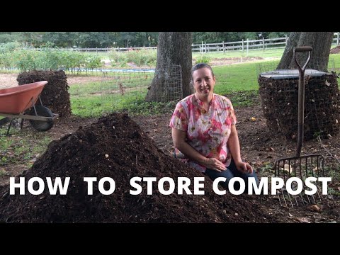 Video: Compostopslag: hoe compost op te slaan nadat het klaar is