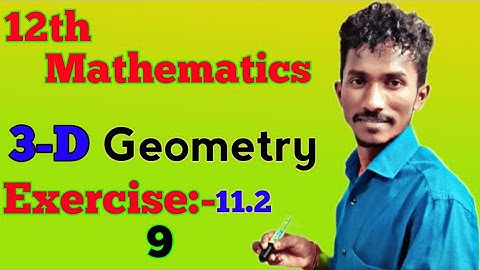 Shortest Distance 3D geometry class 12 mathematics||#@LIFEOFMATHEMATICS ||exercise:-11.2