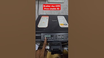 brother dcp T-500 print Unable 50 printer error 50 #printererror46 50 32 problem