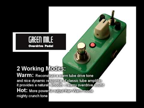 Mooer Green Overdrive Micro Pedal YouTube