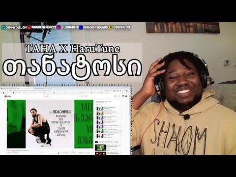 GEORGIAN RAP REACTION: TAHA X HaruTune - თანატოსი (EP)