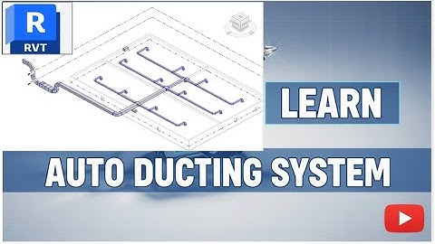 Design Automatic Ducting System using Revit MEP  | Revit MEP