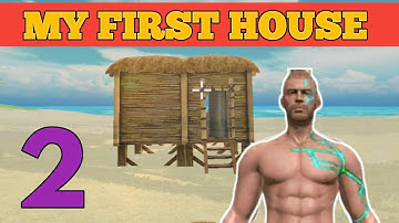 BUILD MY FIRST HOUSE IN SURVIVAL ISLAND EVO | SURVIVAL ISLAND EVO RAFT GAMEPLAY #2