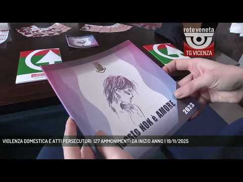 VIOLENZA DOMESTICA E ATTI PERSECUTORI: 127 AMMONIMENTI DA INIZIO ANNO | 19/11/2025