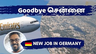 Trip to Germany starts | Chennai to Dubai | New Job in Germany from India | Vlog Ep #9