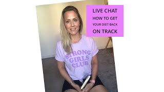 How to get your diet back on track
