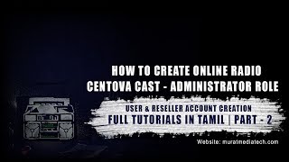How to Create Online Radio - Centova Cast Full Tutorials in Tamil Part - 2 screenshot 5
