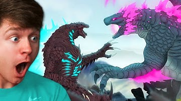 Reacting to SHIN MINUS ONE vs EVOLVED SHIMOZILLA!