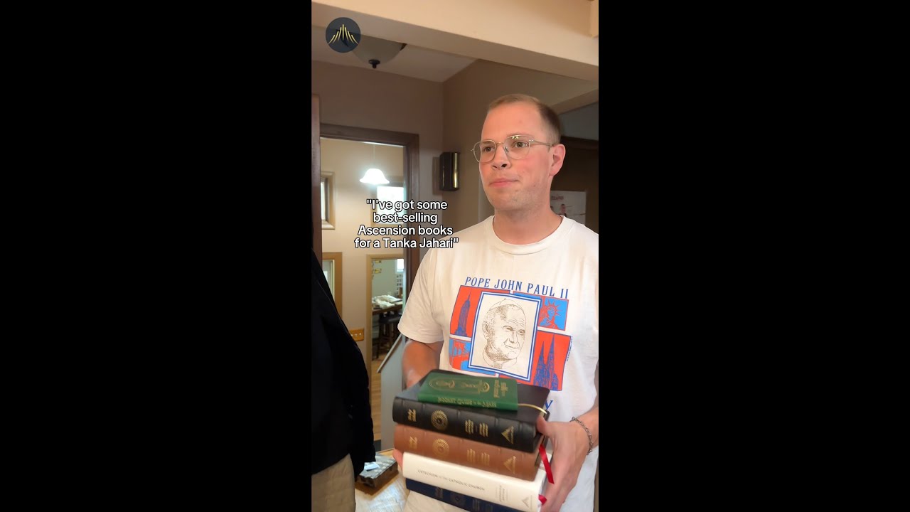 We've Got a Book Delivery! (w/ Fr. Mike Schmitz) #shorts