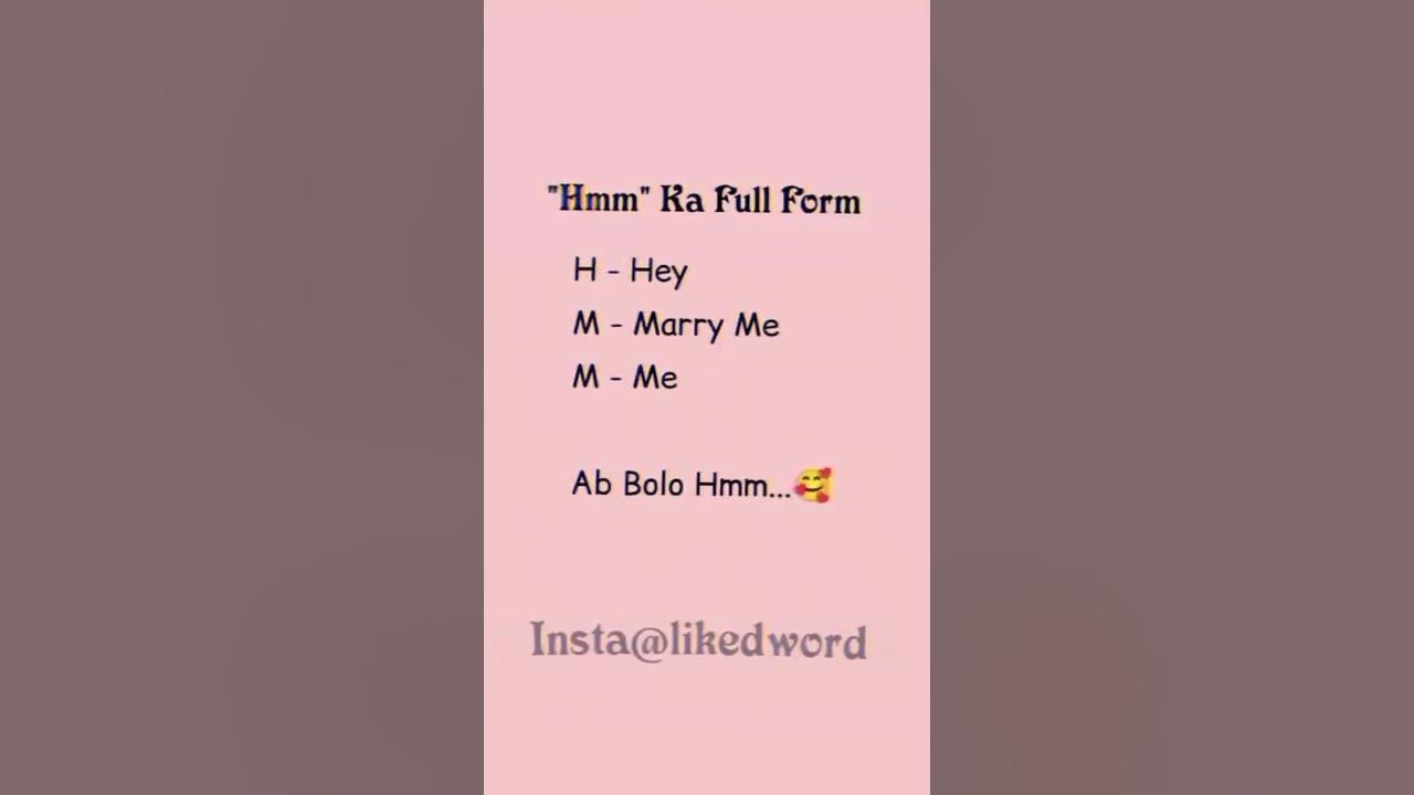 Hmm Ka Full Form whatappstatus viral love arjitsingh tagyourlove hmm-ka-full-form-whatappstatus-viral-love-arjitsingh-tagyourlove