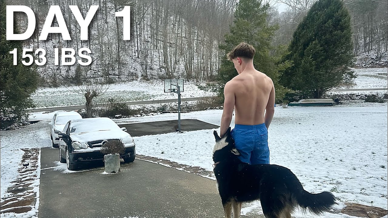 Я набрал мышечную массу во время сильной снежной бури…