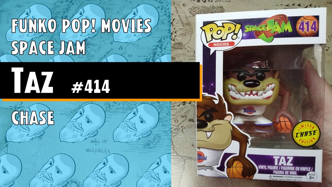 Funko Pop Taz Space Jam  Limited Chase 414 