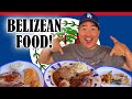 Trying BELIZEAN FOOD for the First Time! | Central American Food Series