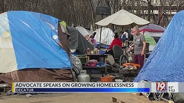 Advocates Speak on Growing Homeless Population in Decatur | Sept. 3, 2023 | News 19 at 9 p.m.