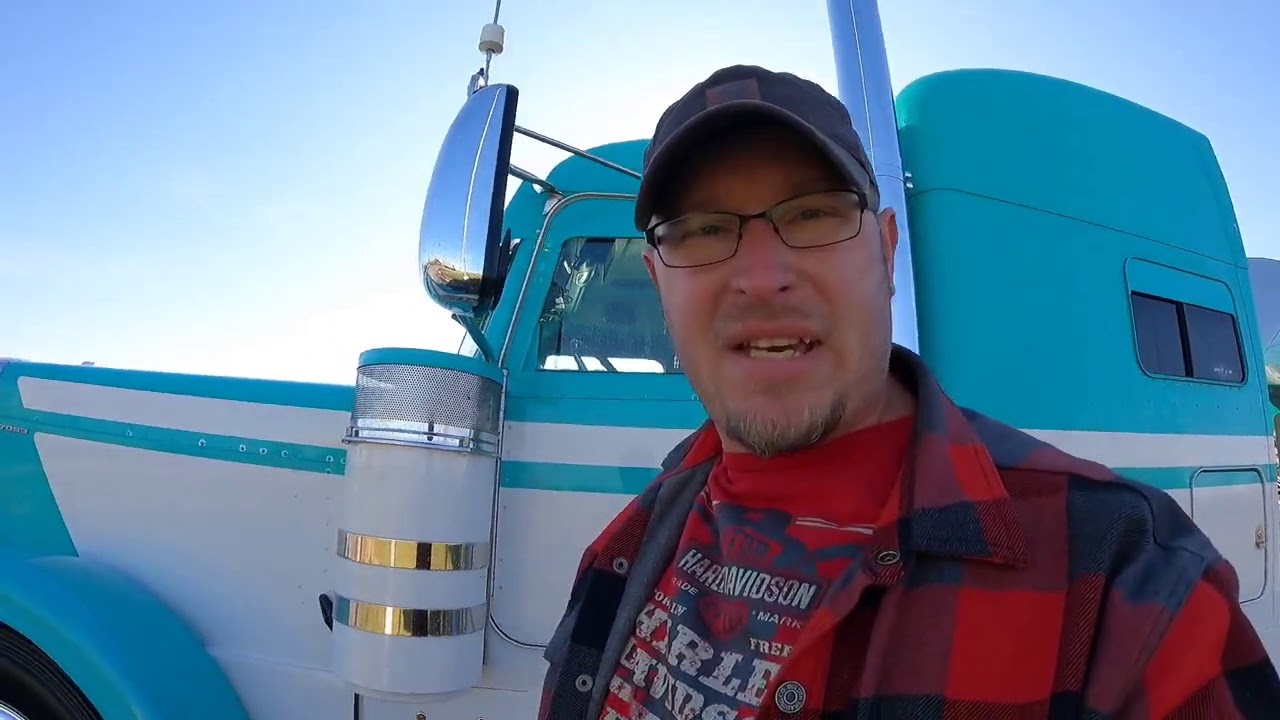 Something I've never done in 20 years of being a truck driver ...