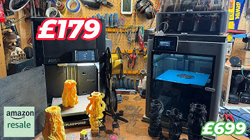 Is This the Best Cheap Multi-Colour 3D Printer? FlashForge AD5X (£179) vs Bambu Lab P2S