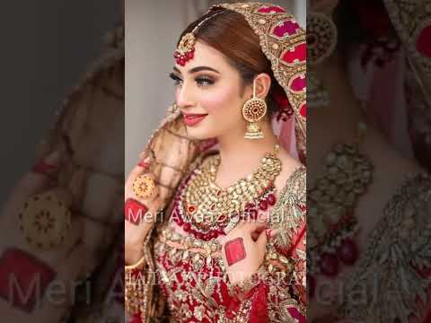 Pakistani actresses bridal look whatsapp status |#sajal#sana #kinza#zara#aiman#ayeza #alizay #shorts