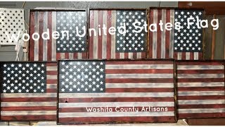 Wooden United States Flags by Blue Top Ranch Homestead 17 views 2 years ago 14 minutes, 14 seconds