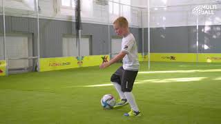 FK Austria Wien Academy 6 year old kids train with the game Ghosting  - MultiBall screenshot 4