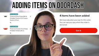 Customers Can Now Add Items While Shopping On Doordash