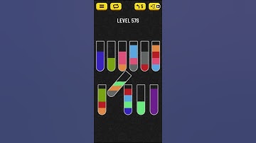 Water Sort Puzzle - level 576