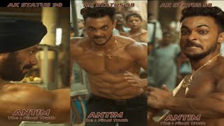 ANTIM : The Final Truth / teaser  Salman khan/ AYUSH Sharma