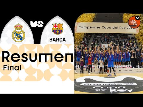 Real Madrid - Barça (59-64) RESUMEN | Copa del Rey Granada 2022