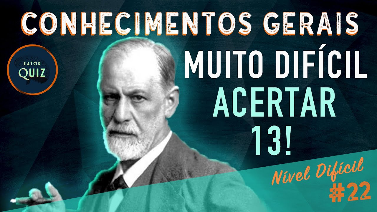 Talvez este seja o teste de conhecimentos gerais mais difícil de 2017