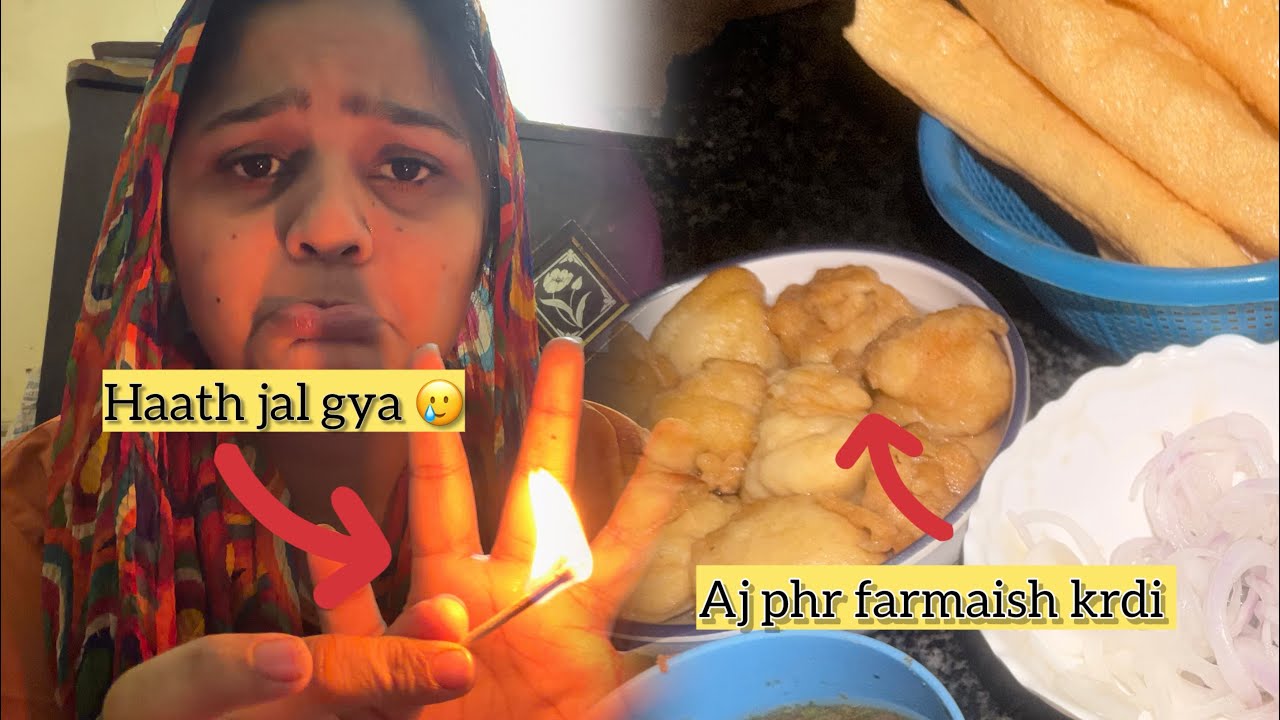 Boht buri trhan haath jal gyaa / Ami ny kia farmaish kardi?? 