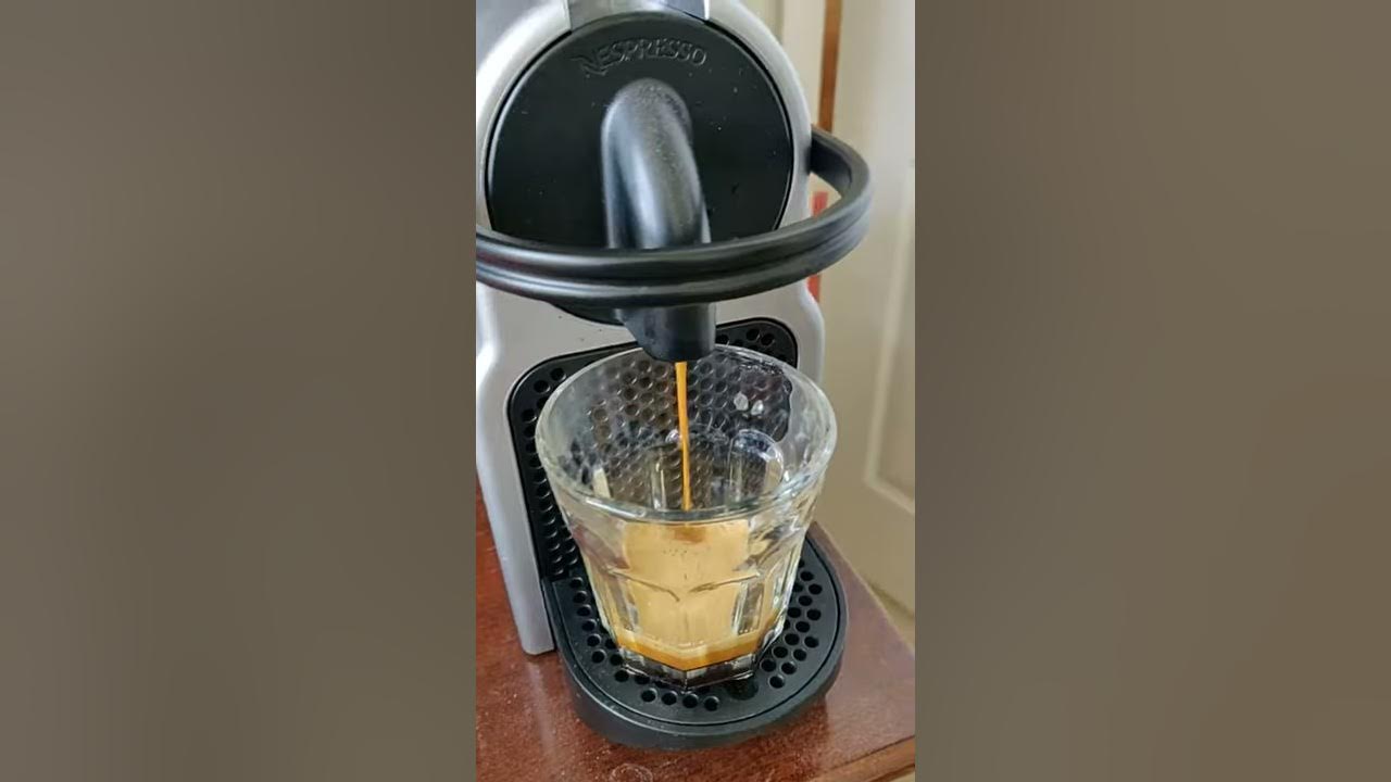 How to make a Ristretto on a Nespresso Original machine - YouTube