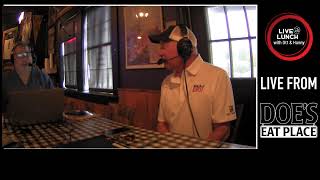 Top 25 released, LSU reports...Live at Lunch from Doe's...8-4-26
