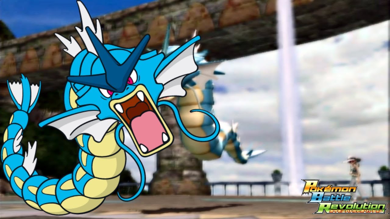 [Pokemon Battle Revolution] Wifi battle 204 Gyarados the destroyer