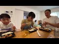 【嫁が居ない休日のランチ風景】とんかつ弁当買いに行って家で食べる