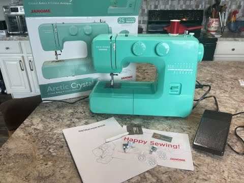 Janome HD-3000 Tutorial - Threading & Winding a Bobbin 