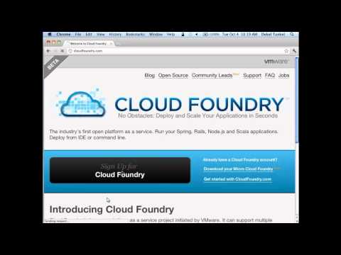 Video: Co je Diego Cloud Foundry?