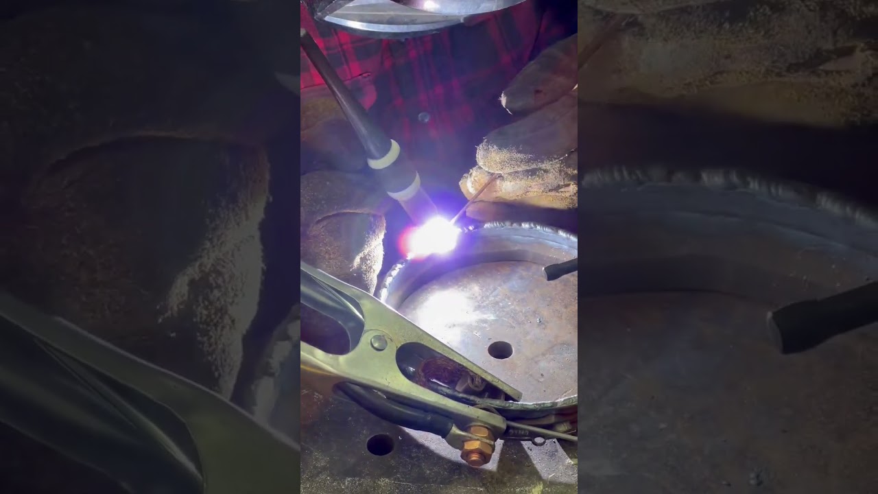 Welding a lip for the CV Boot to Grab Onto