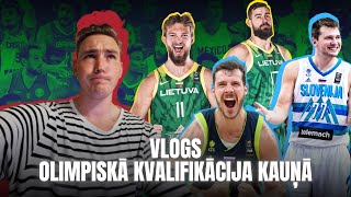 VLOGS: Olimpiskā Kvalifikācija Kauņā | Dončišs ar Dragiču vs Sabonis ar Valančūnu