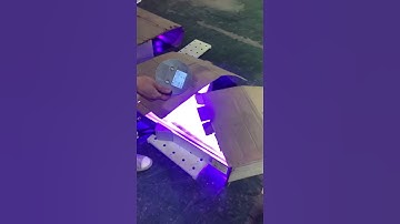 LED UV Curing System Light Intensity Test-2