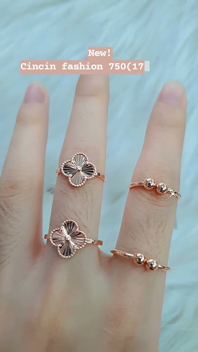 Januari 2024New!Cincin fashion emas 750 17kTelunjuk1 15gr Rp 1 001 000 ring 11  10140391 1 28gr R