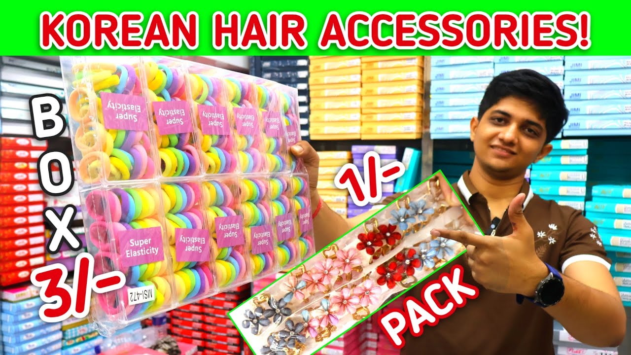 Korean Hair Accessories Wholesale Market in Mumbai | Hair Accessories Market in Mumbai