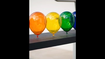 Breaking Glass Balloon ASMR || Google Veo 3 ASMR #asmr #aiart #shorts