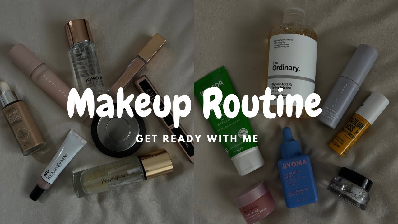 GET READY WITH ME! MAKEUP ROUTINE & NEW FAVOURITES - YouTube