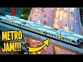 Even the Metro is Choc-a-Block in this Town in Cities Skylines!!!