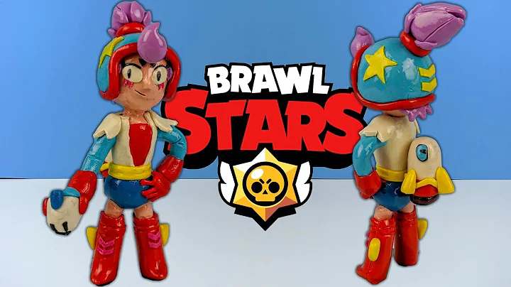 Making Brawl Stars Janet with clay | Andrew Clay T...