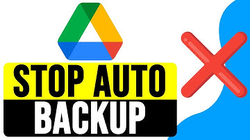 How to STOP AUTO BACKUP PHOTOS and VIDEOS on GOOGLE DRIVE 2025 | Disable Google Photos