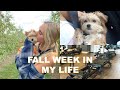 WEEK VLOG | apple picking, making fall foods & more!