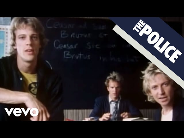 THE POLICE - DON´T STAND SO CLOSE