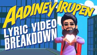 Aadiney Irupen Lyric Video song | Happy Raj Movie | Animation Breakdown