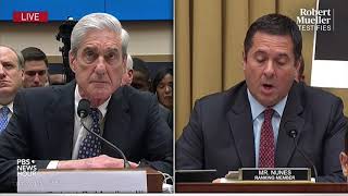 WATCH: Rep. Devin Nunes’ full questioning of Robert Mueller | Mueller testimony