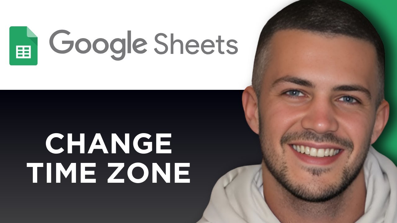 How to Change Time Zone in Google Sheets (Step By Step)